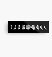 Lámina metálica Fases de la luna