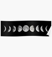 Póster Fases de la luna