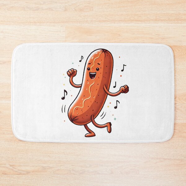 Item preview, Dancing Food: dancing bratwurst designed and sold by CreativeSparkzz.