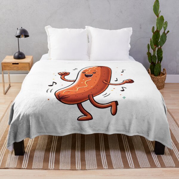 Item preview, Dancing Food: dancing bratwurst designed and sold by CreativeSparkzz.