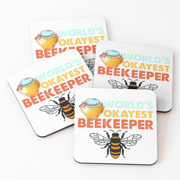 Item preview, world's okayest beekeeper apiarist life designed and sold by Anna Sacha.