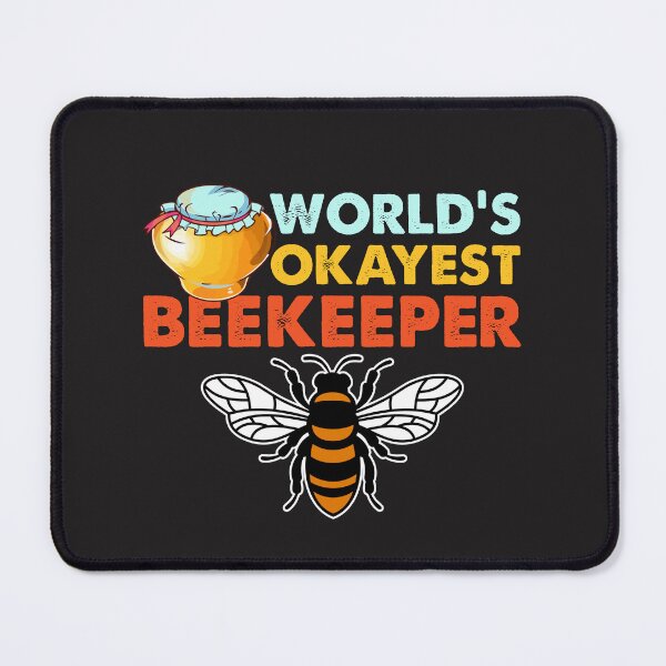Item preview, world's okayest beekeeper apiarist life designed and sold by Anna Sacha.