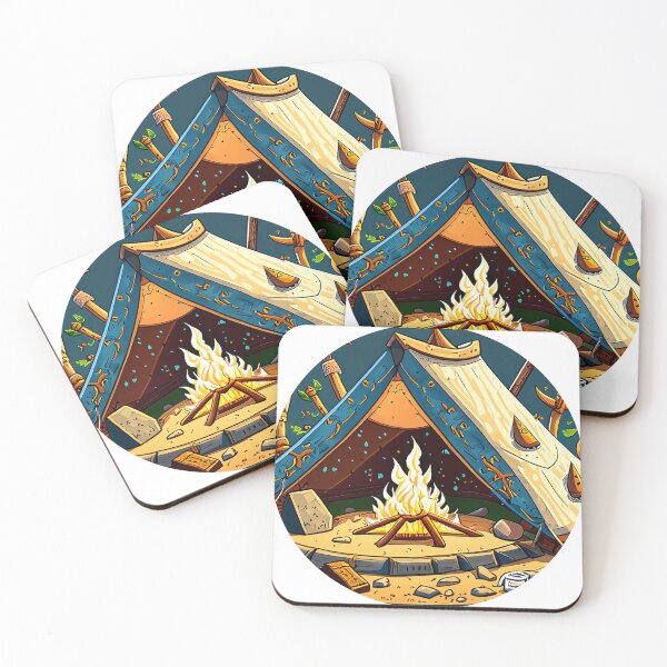 Item preview, Viking Campfire Lore - Bushcraft Wilderness Design designed and sold by rootztoforest.