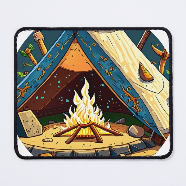 Item preview, Viking Campfire Lore - Bushcraft Wilderness Design designed and sold by rootztoforest.