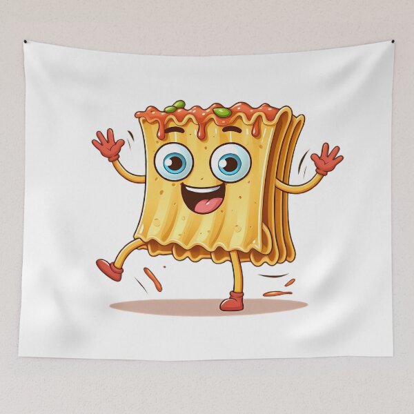 Item preview, Dancing Food: dancing lasagna designed and sold by CreativeSparkzz.