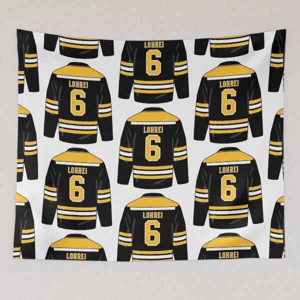 Item preview, Mason Lohrei Boston jersey designed and sold by Tarroi.