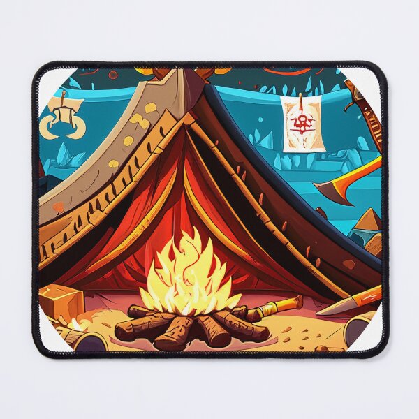 Item preview, Viking Campfire Lore - Bushcraft Survival Wilderness Design designed and sold by rootztoforest.