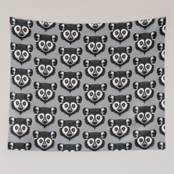 Item preview, Black-and-White Ruffed Lemur designed and sold by WildlifeInc.