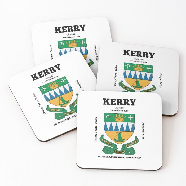 Item preview, Irish County Kerry Ireland Crest, Translation & More designed and sold by REAL IRISH GIFTS.