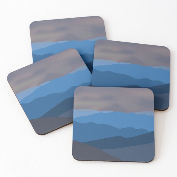 Item preview, Cloudy Blue Ridge Mountains designed and sold by WintersRats.