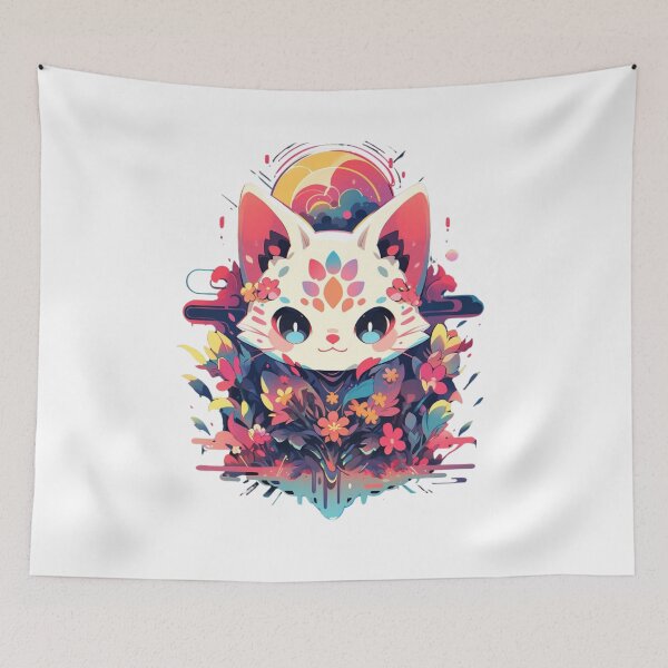 Item preview, LUCKY CAT japannese maneki neko designed and sold by kitidach-create.