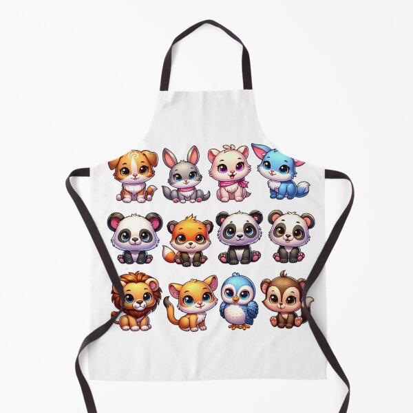 Item preview, cute animal sticker pack designed and sold by DigiHouse.