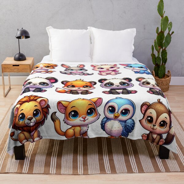 Item preview, cute animal sticker pack designed and sold by DigiHouse.