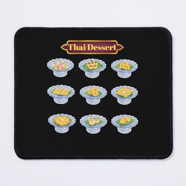 Item preview, Traditional Thai desserts are desserts that are unique to Thailand. designed and sold by Isadesignart.