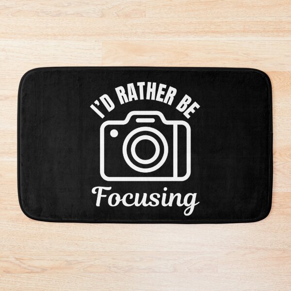 Item preview, I'd rather be focusing, funny photographer saying designed and sold by NBSStore.