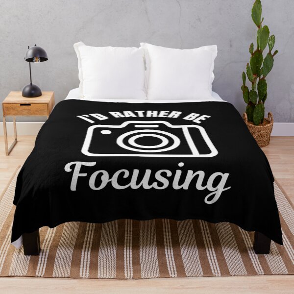 Item preview, I'd rather be focusing, funny photographer saying designed and sold by NBSStore.