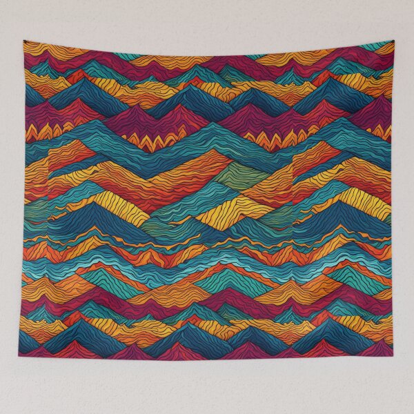 Item preview,  Vibrant Chevron Creations designed and sold by YourPattern.