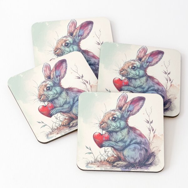 Item preview, Cherished Whiskers: Heartfelt Hare designed and sold by Twisted Kids.