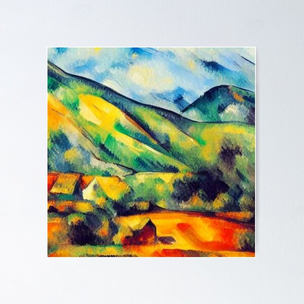 Item preview, Mountains with Corn Fields designed and sold by George Hutton Hunter.