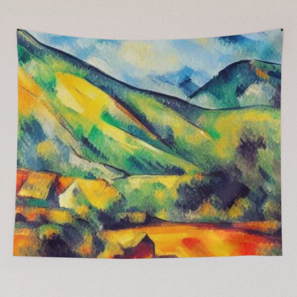 Item preview, Mountains with Corn Fields designed and sold by George Hutton Hunter.