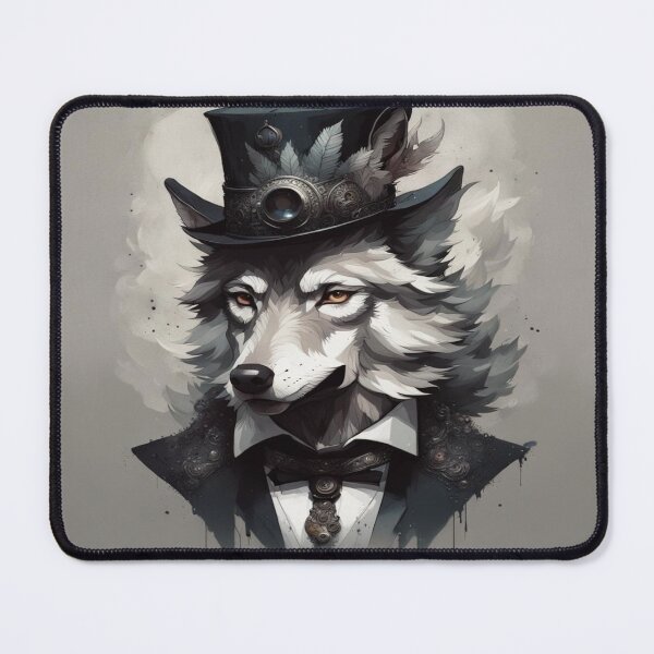 Item preview, Portrait of an Anthropomorphic Wolf Baron designed and sold by RBRUnitedd.