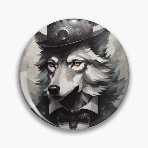 Item preview, Portrait of an Anthropomorphic Wolf Baron designed and sold by RBRUnitedd.