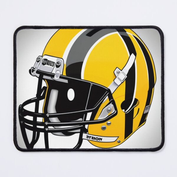 Item preview, YELLOW GRIDIRON HELMET- FRIDAY NIGHT LIGHTS designed and sold by Eandbeyond.