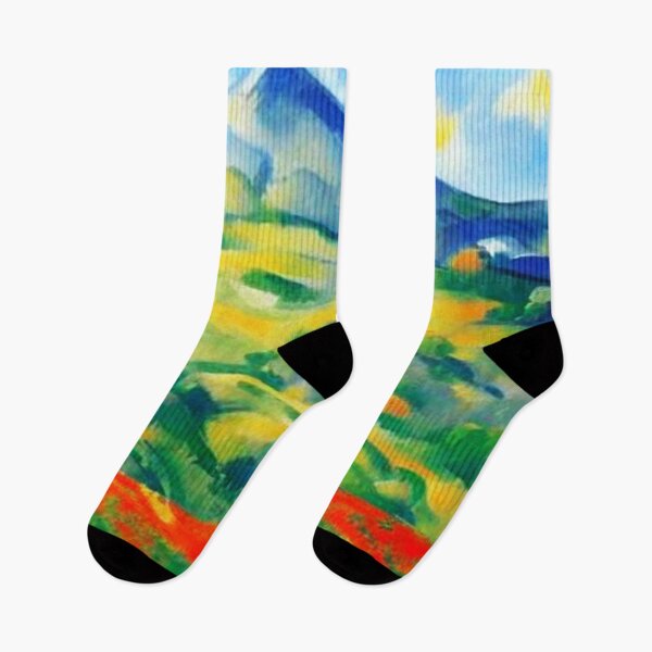 Item preview, Mountains with Poppy Fields designed and sold by George Hutton Hunter.