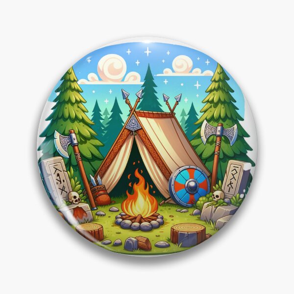 Item preview, Viking Wilderness Camp - Nature Hike - Bushcraft designed and sold by rootztoforest.