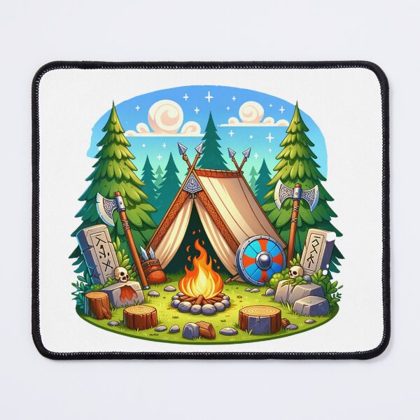 Item preview, Viking Wilderness Camp - Nature Hike - Bushcraft designed and sold by rootztoforest.