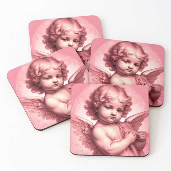 Item preview, Pink Cherub  designed and sold by MatrixTattoo.