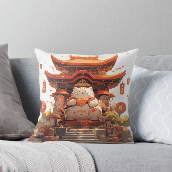 Item preview, LUCKY CAT japannese maneki neko designed and sold by kitidach-create.
