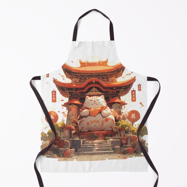Item preview, LUCKY CAT japannese maneki neko designed and sold by kitidach-create.