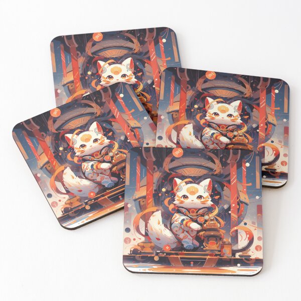 Item preview, Copy of LUCKY CAT japannese maneki neko designed and sold by kitidach-create.