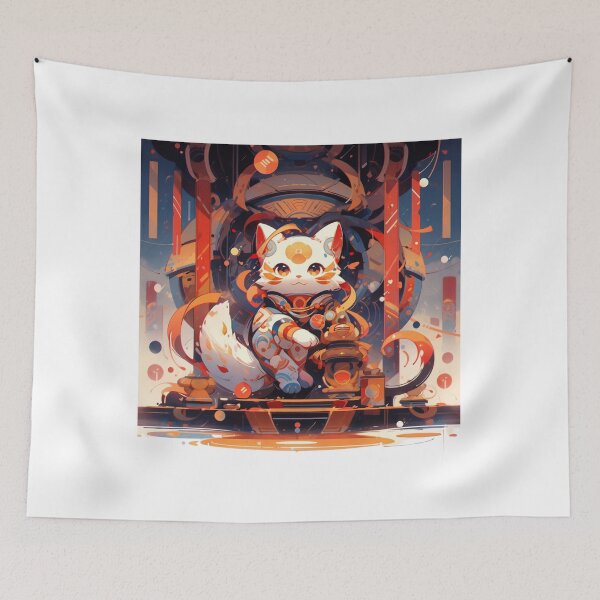 Item preview, Copy of LUCKY CAT japannese maneki neko designed and sold by kitidach-create.
