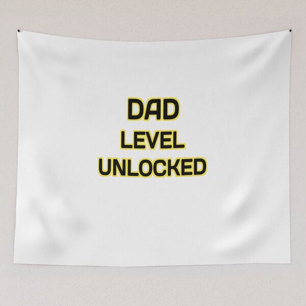 Item preview, dad level unlocked  designed and sold by MKshoper.