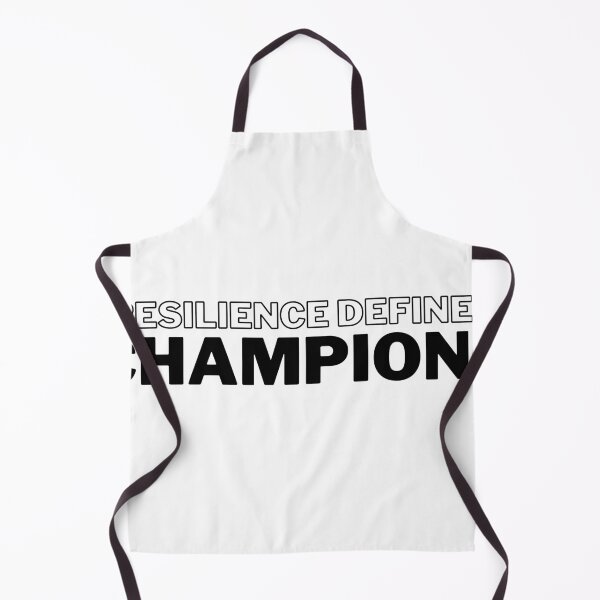 Item preview, "Resilience defines Champions" Text designed and sold by Bananobanini.
