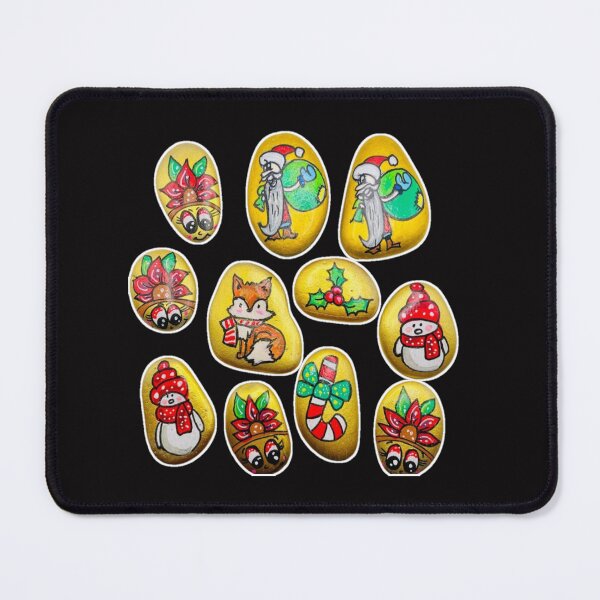 Item preview, Christmas Rocks designed and sold by Aiyinyangart.
