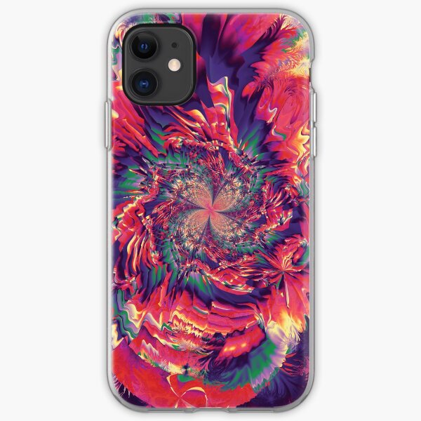 Explosión de colores Funda blanda para iPhone
