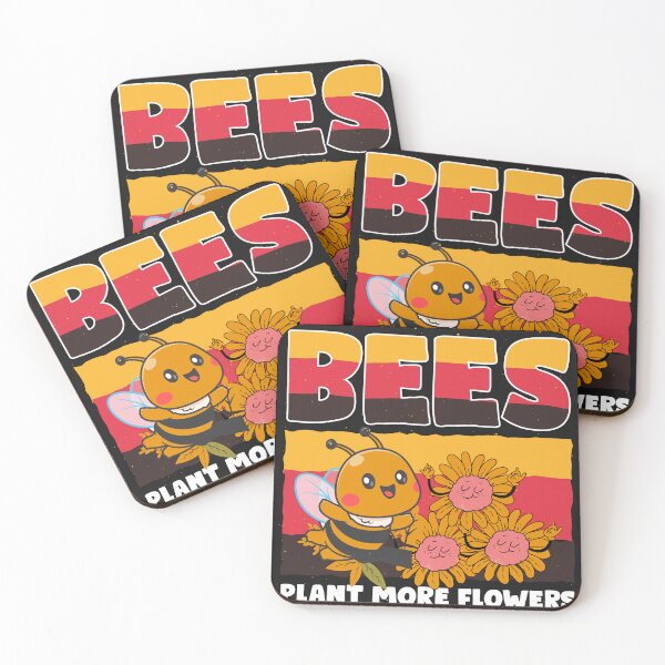 Item preview, save the bees plant more flowers flowers lover designed and sold by Anna Sacha.