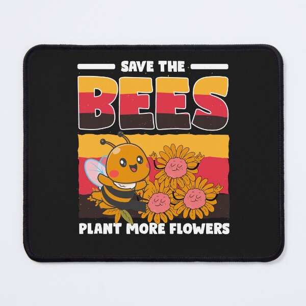 Item preview, save the bees plant more flowers flowers lover designed and sold by Anna Sacha.