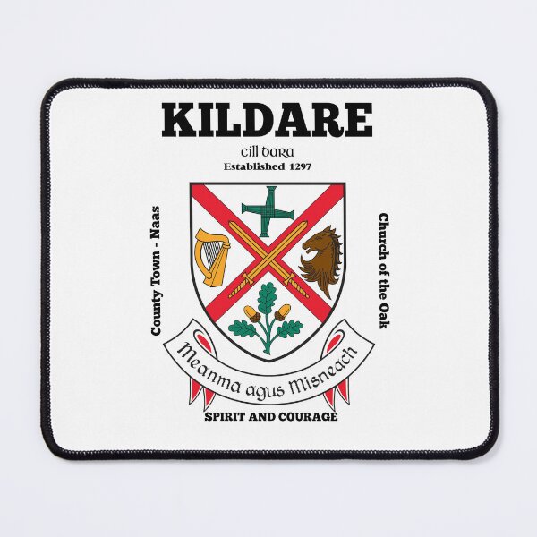 Item preview, Irish County Kildare Ireland Crest, Translation & More designed and sold by REAL IRISH GIFTS.