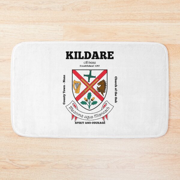 Item preview, Irish County Kildare Ireland Crest, Translation & More designed and sold by REAL IRISH GIFTS.