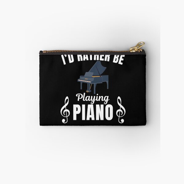 Item preview, I'd rather be playing the piano, funny piano musical instrument player saying designed and sold by NBSStore.