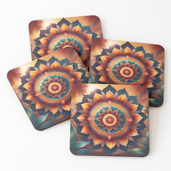 Item preview, Tropical Bliss Mandala Vibrant Exotic Pattern designed and sold by SpiritualManda.
