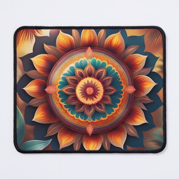 Item preview, Tropical Bliss Mandala Vibrant Exotic Pattern designed and sold by SpiritualManda.