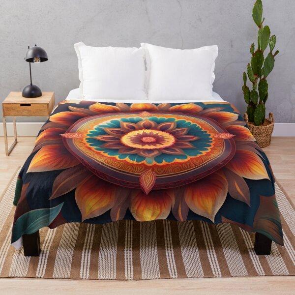 Item preview, Tropical Bliss Mandala Vibrant Exotic Pattern designed and sold by SpiritualManda.