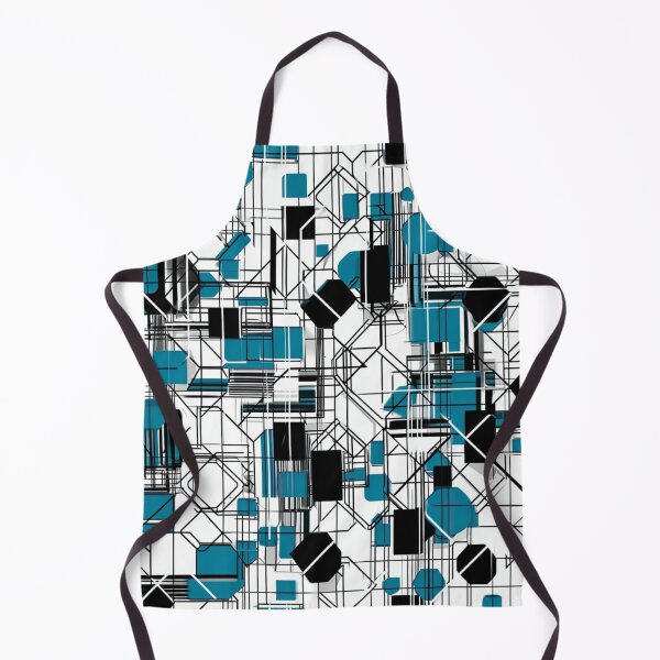 Item preview, Quantum Complexity - Geometric Monochrome Light Blue designed and sold by kaliguy17.