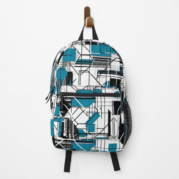 Item preview, Quantum Complexity - Geometric Monochrome Light Blue designed and sold by kaliguy17.
