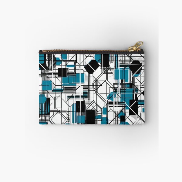 Item preview, Quantum Complexity - Geometric Monochrome Light Blue designed and sold by kaliguy17.